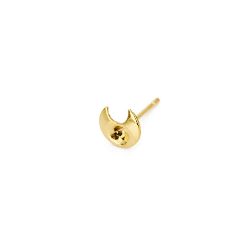 20pcs 3.5mm Stainless Steel Earrings Base Cabochon Settings Bulk Anti Allergy Earring Hooks For Jewelry Making Supplies Findings