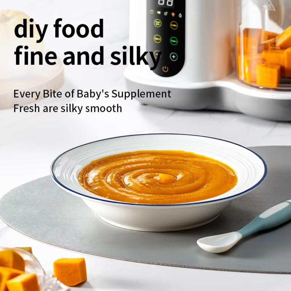 Integrated Timer Baby Food Processor Automatic Steaming Food Mill Machine For Babies