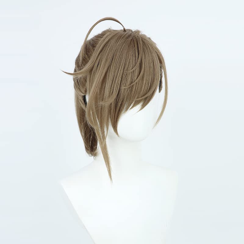 Kanae Kanae Cosplay Wig, Brown, Heat-Resistant, Perfect for Halloween, Events, and Festivals
