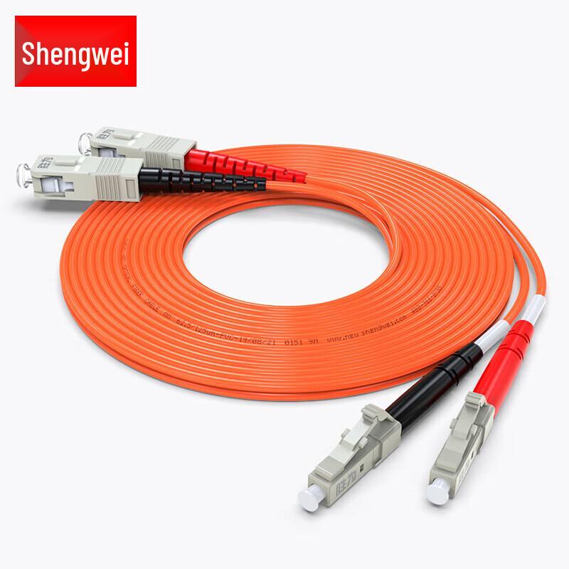 

Shengwei FMC-405 LC-SC Multimode Duplex Fiber Optic Patch Cable
