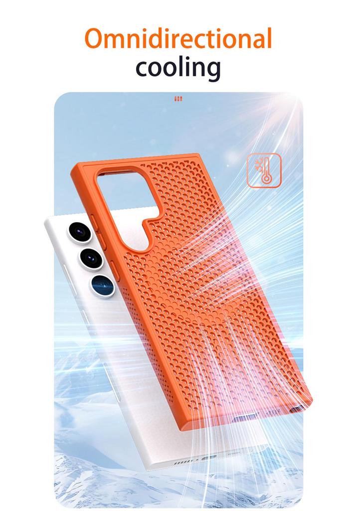 Magnetic Heat Dissipation Protective Case for Samsung S23 FE/S24+/S26 Ultra – Suitable for Men and Women