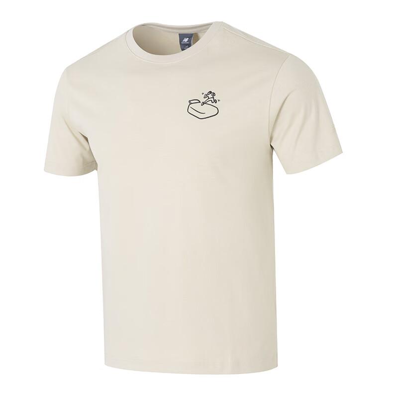 New Balance T Shirt Unisex Khaki AMT52351-TWF S
