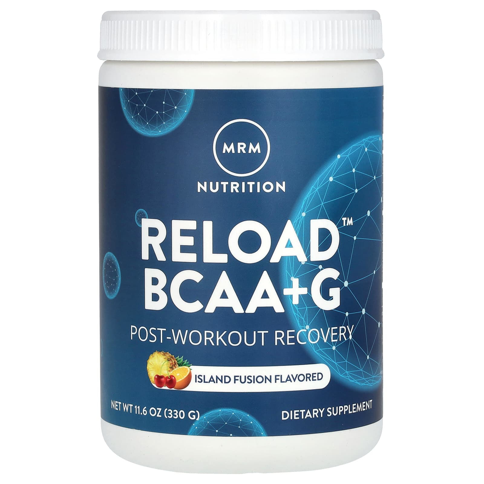 

Reload Bcaa+G, Post Workout Recovery, Island Fusion, 330G(11.6Oz)