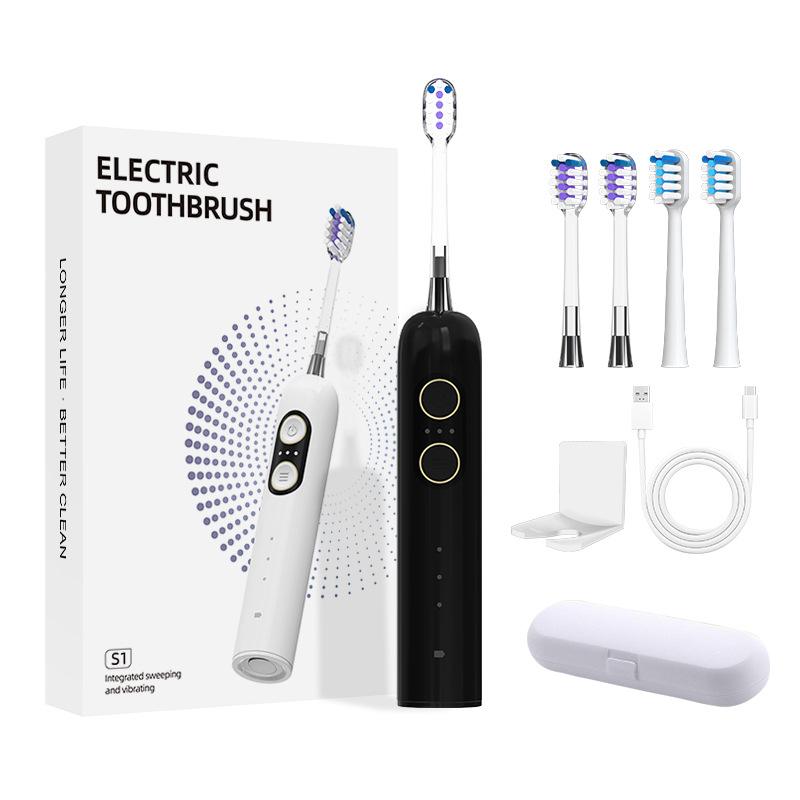 Cleaning Electric Toothbrush Upgraded To 50-degree Large-swing Arc Intelligent Servo Electrical Acoustic Wave Scanning and Vibration Integration