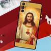 God Jesus Funda For Samsung Galaxy S26 S25 S24 S21 S22 S20 Ultra S9 S10 Plus S23 FE S25 FE Phone Case