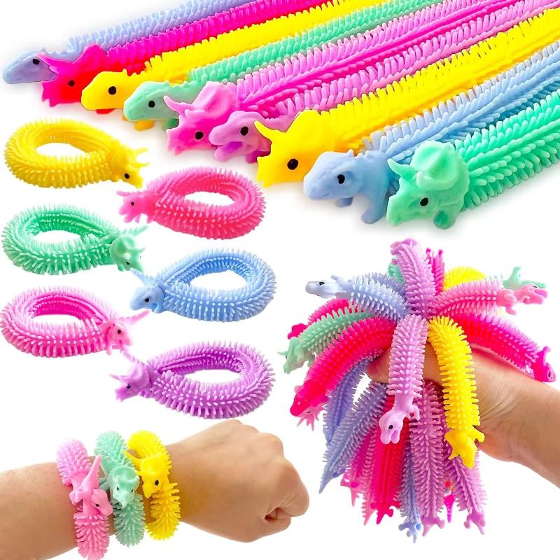 5-30 Einhörner, Würmer, Nudeln, Stressabbau-Spielzeug, Dehnseil, Sensorik-Spielzeug, Geschenke zum Abbau von Stress und Angst.