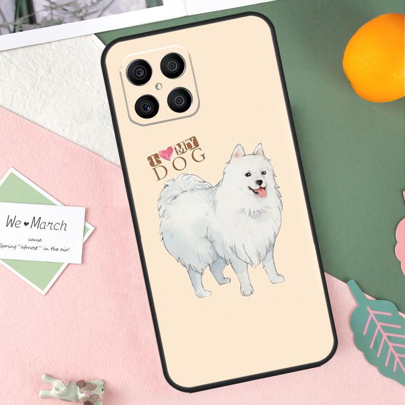 Japanese Spitz Dog Case For Honor 200 Lite 50 70 90 X9b X9a X8b X8a X8 X9 X9c Honor Magic 7 Pro 5 6 Lite Cover