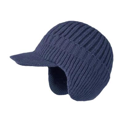 Autumn And Winter Solid Color Simple Knitted Hat Unisex Casual Protection Warm Warm Outdoor Hat Z0J1