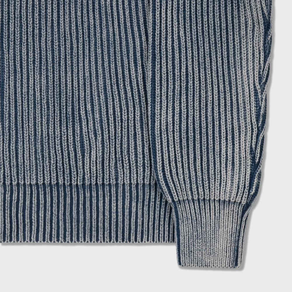 AMFEAST Everyday Washed Round Knit Blue