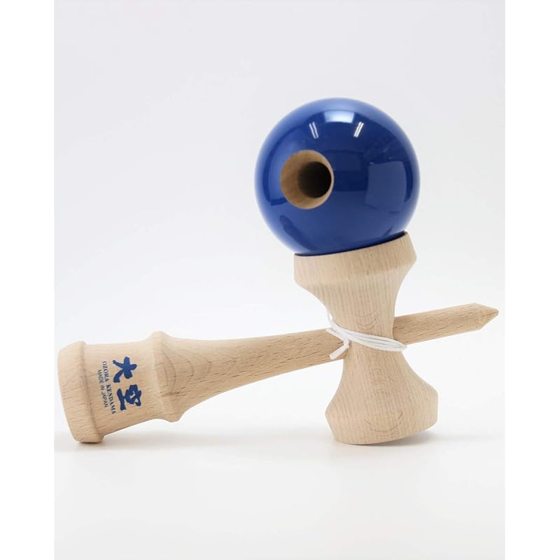 Japan Kendama Association Certified New Competition Kendama (Ozora) Single Color Blue Made In Japan (OZORA KENDAMA)