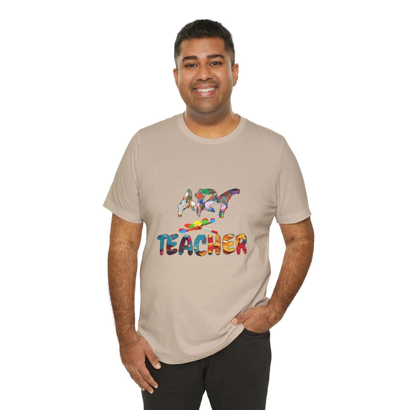 Art Teacher T-Shirt Fun Slogan Tutors Professional Teaching Learning Painting M