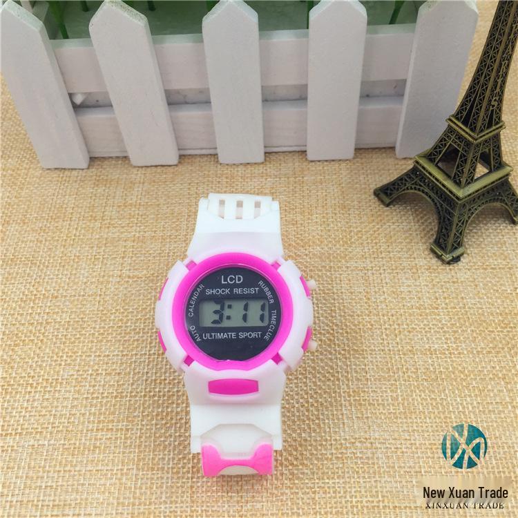Kinder Cartoon Jelly Elektronische Uhr – Perfektes Geschenk für Schüler