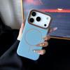 Lychee Pattern iPhone 17 PM Case: Shockproof Magnetic Protection for 16 Pro Max & 15 PM with Contrasting Colors