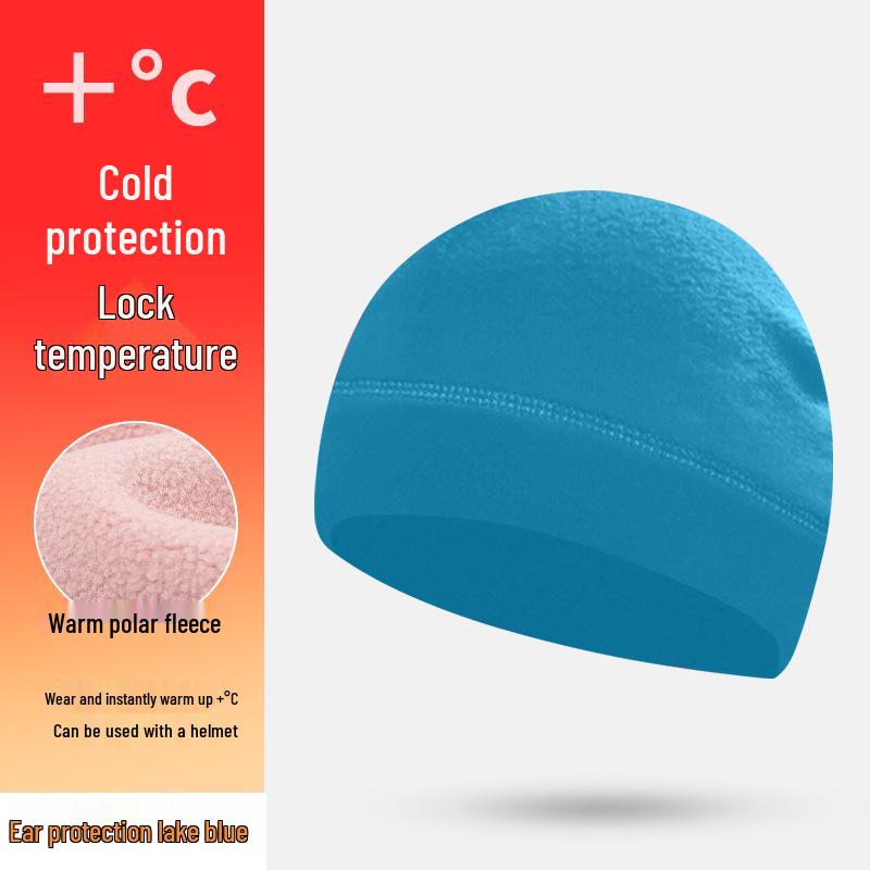 Thick Fleece Ear-Protective Winter Motorcycle Helmet Liner