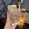 Electroplating Gold Suitable for OPPO Mobile Phone Case Reno14Pro Gyro Bracket Reno13 Bright Mesh Heat Dissipation X8