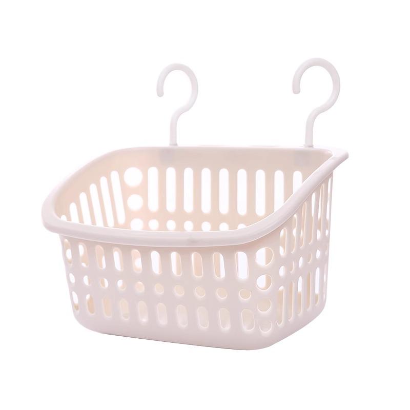 Plastic Hanging Storage Basket for Kitchen and Bathroom