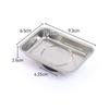 Square Magnetic Bowl Durable Magnetic Stainless Steel Parts Tray Screw Storage Plate Tools Holder Auto Suction Pad Easy Access