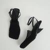Fashion 2025 Summer New Simple Womens Sandal Comfort Fashion Womens Slipper French Versatile High Heel Anti Slip Women Shoe Mujer
