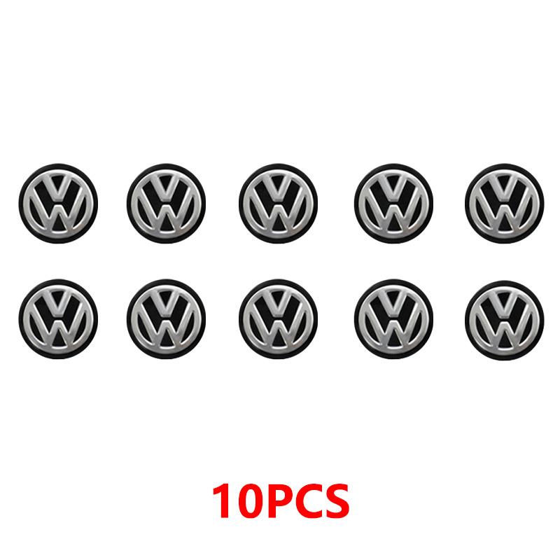14/11mm Car Key Emblems Replacement Car Key Stickers For Volkswagen VW Polo Passat B5 B6 B7 Golf 4 5 6 Tiguan Jetta CC T5 Touran Ph6