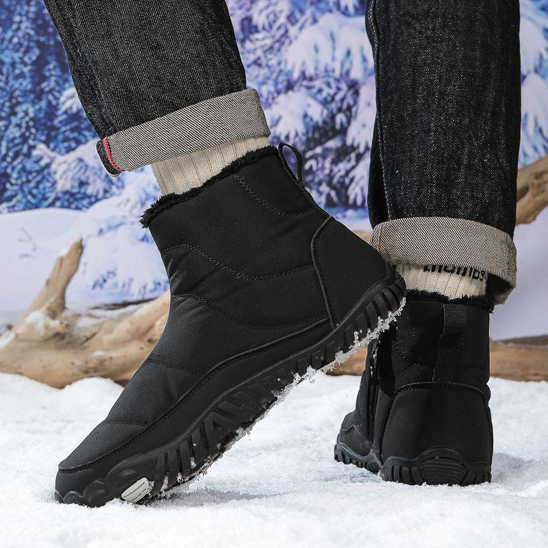 Fashion High-top Plush Warm Women's Snow Boots Winter Round Toe Sports Ladies Shoes Fashion Non Slip Designer Luxury Y2k Hot Footwear