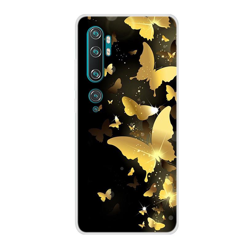 For Xiaomi Mi Note 10 Case Soft Silicone Back Cover Phone Case on For Xiaomi Redmi Note 10 Pro Coque For Xiomi Mi Note10 Pro