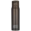 Pearl Metal Mug Bottle, Brown, 500ml, Cafe Mug, One-Touch, HB-4040