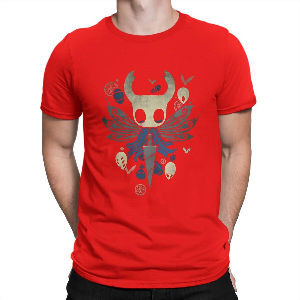 Casual The Knight Tshirts For Unisex O Neck Cotton T Shirts Hollow Knight Games Short Sleeve Tee Shirt Gift Tops