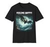 Halloween Bat Graphic T-Shirt Quirky Tee Fun Halloween Shirt Unisex T-Shirt