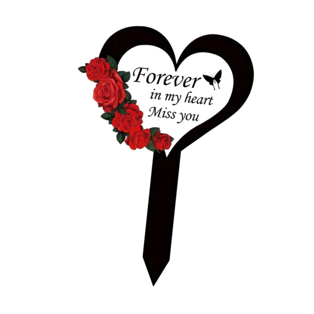 Garden Stake Decorative Sturdy Ornament Versatile for Pathway Lawn Porch