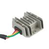 Voltage Regulator Efficiently Cool Your Voltage Regulator With Heat Sink Fins For ATV Motorcycle And Dirt Bike