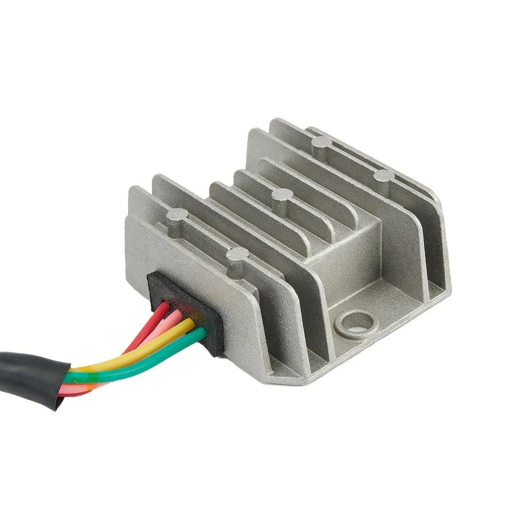 Voltage Regulator Efficiently Cool Your Voltage Regulator With Heat Sink Fins For ATV Motorcycle And Dirt Bike