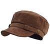 Cappello da Pittore Piatto Suede Retrò Monocolore Giapponese Autunno e Inverno Uomo e Donna Cappellino Newsboy Temperamento Casual Britannico