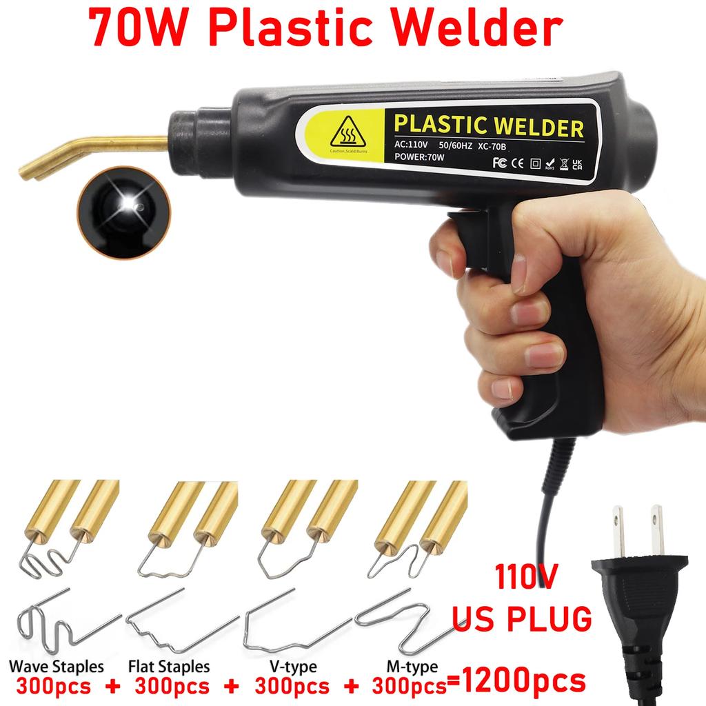70W Plastic Welding Hot Stapler carBumper Repair Kit Hot Stapler WeldingRepair Machine Welding Gun