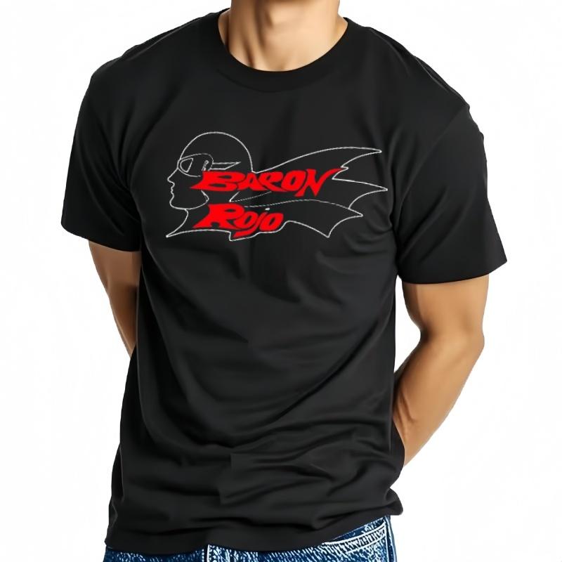 Camiseta Para Hombre Baron Rojo Banda EspañOla Heavy Metal Obus Mago De Oz TamañO Divertida Camiseta Novedad Camiseta