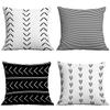 Kissen Sofakissen im nordischen Stil Wohnzimmer Ins Style Nachttisch geometrisches Muster Kissenbezug Büro Taille und Rücken