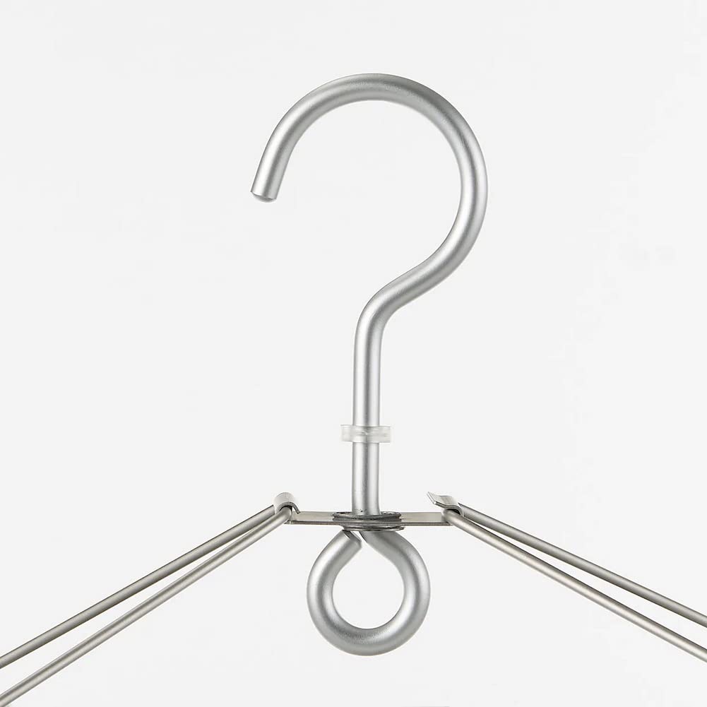 MUJI Aluminum Rectangular 20cm x 32cm 16 44314500 Hanger, (W) (D), clips,