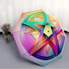 1pc Rainbow Star Automatic Umbrella - Automatic Opening And Closing, Sturdy Iron Frame, Formal Occasions yy251018137