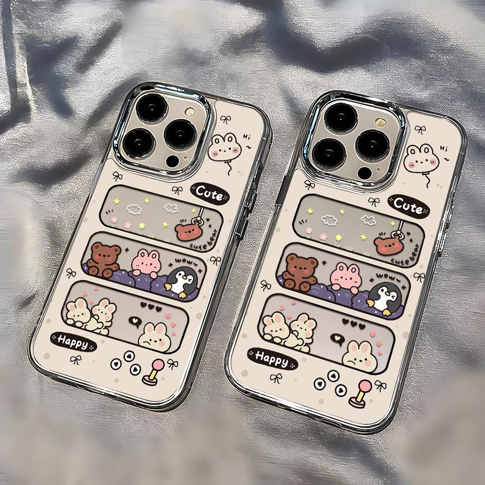 Transparent Phone Case for iPhone 11 12 13 iPhone 13 14 15 Pro 15 16 Pro Max Samsung A15 A16 A25 A26 A55 A56 S25 S24 S22 S23 Ultra S25 Edge