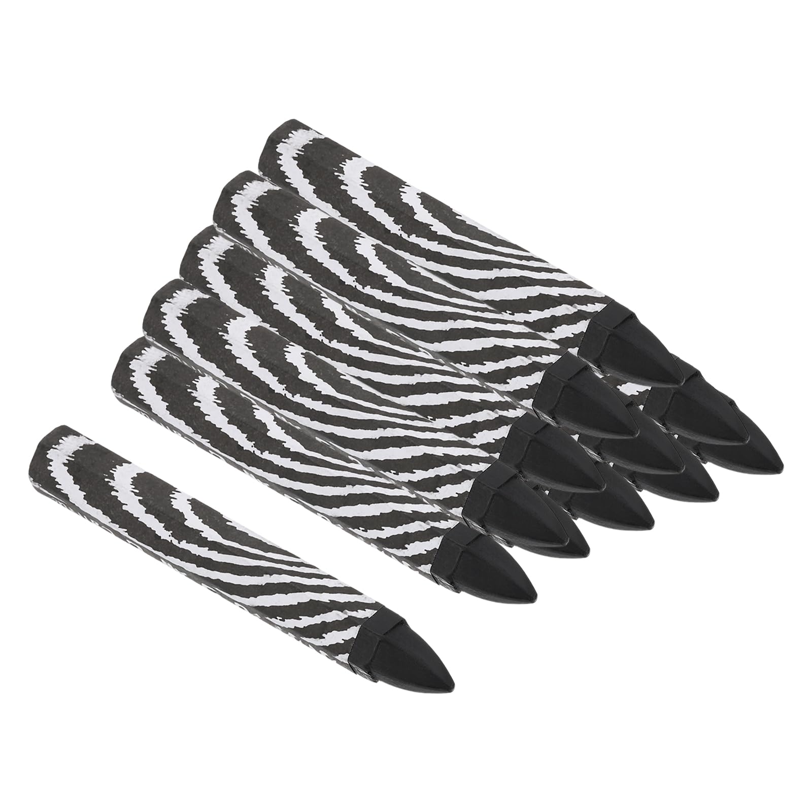 

PATIKIL Маркер для дерева 24 шт. Шестигранный восковой маркер для шин Рисовальные мелки для черного цвета, 4,1 x0,6 Дерево, Стекло, Керамика, Картон, Ткань, Камень, чёрный