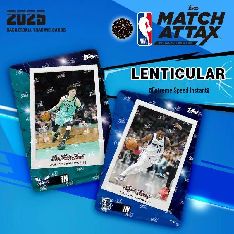 2025 Topps NBA Match Attax Basketbal Battle Cards Super Kracht Energie Pak
