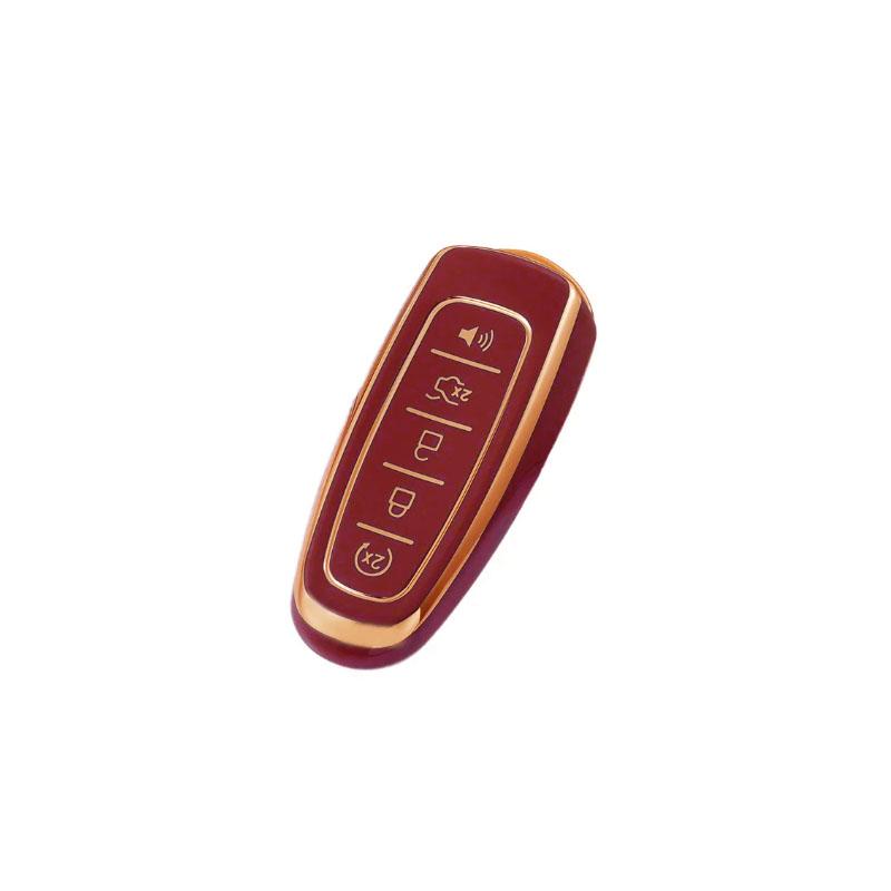 FOR Ford Premium TPU Luxury High Quality Car Key Case with Multi Colors Essential Protection for Focus Fiesta Key Accessories