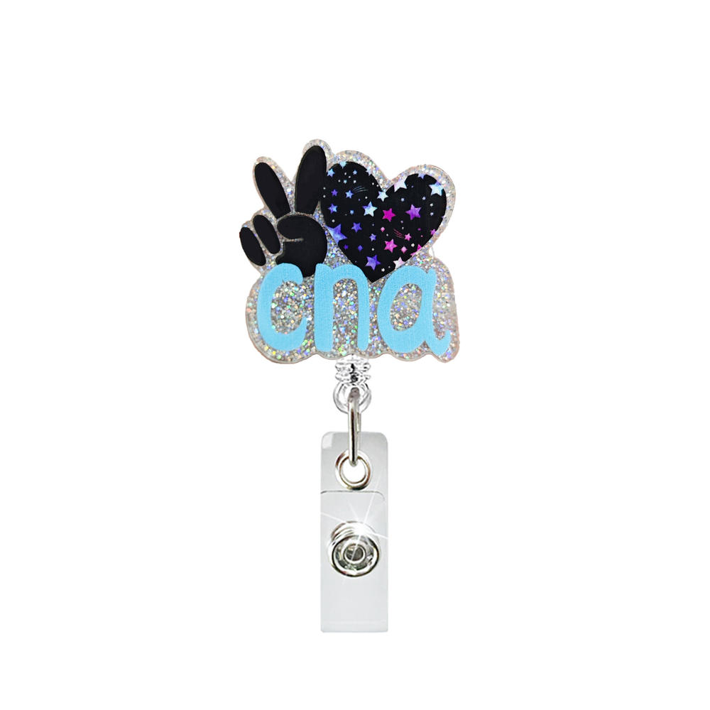Acrylic Heart Lung Brain Kidney Retractable Pull Badge Reel For Nurse Doctor Id Lanyard Name Tag Key Ring Chain Clips Hospital