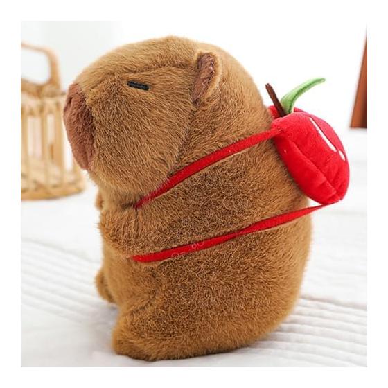 Leap Raupe Capybara Stuffed Animal Stuffed Toy Cute Present Apple 20cm