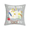 4Pcs, Reading Book Pillowcase, Reading Room Classroom Decoration Cushion Cover Decoration