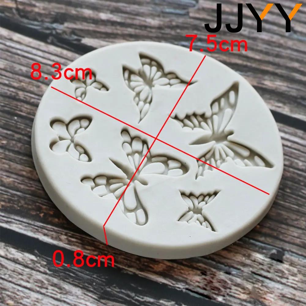 DIY Vlinder Siliconen Mal voor Fondant Taart Epoxy Hars Bakgereedschap Decoratieve Benodigdheden Keukenaccessoires