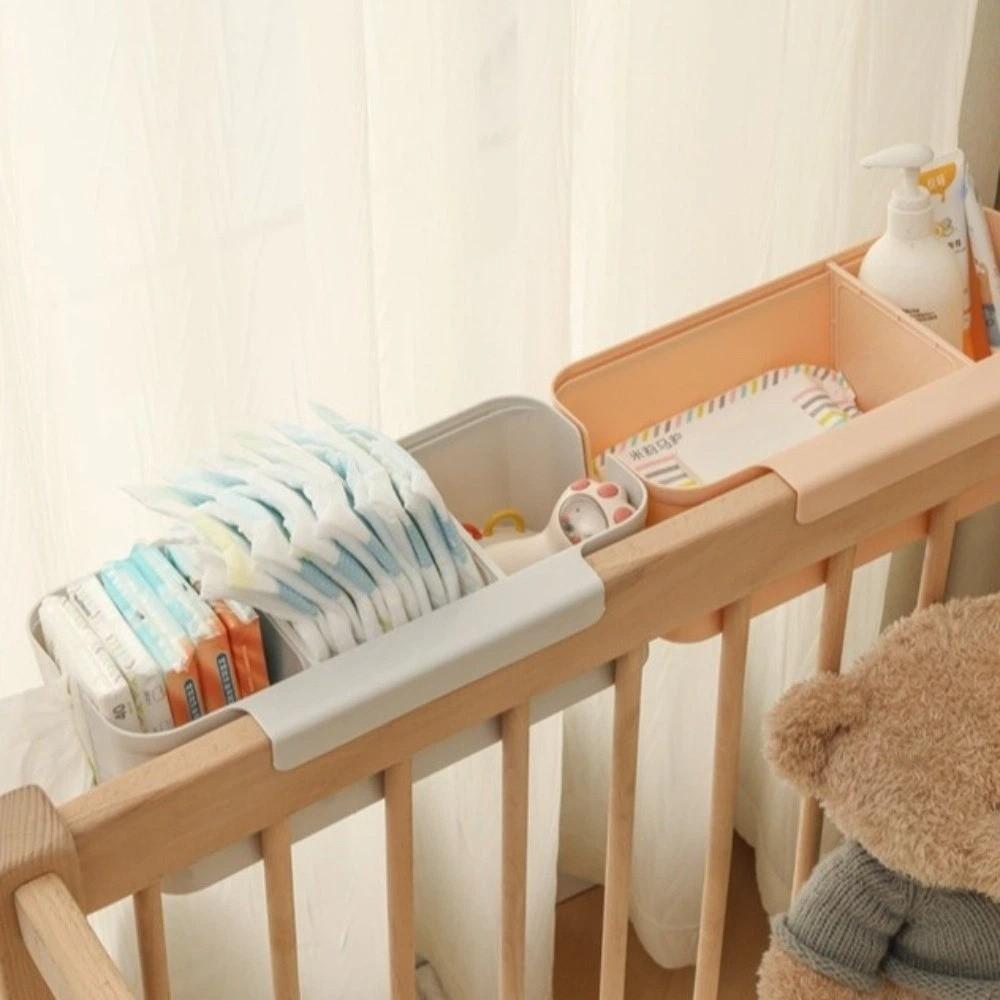 Partition Bedside Storage Rack Adjustable Night Stand Shelves Multi Purpose Bed Hanging Bag  Home