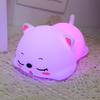 Cat Dinosaur Unicorn Silicone Night Light Mushroom Dog Lamp Kids Room Decor Gift
