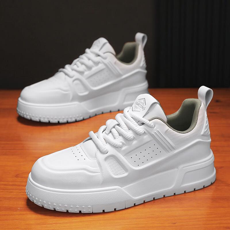 Yrcon Men s Mesh Breathable Height-Increasing Casual Sneakers 44