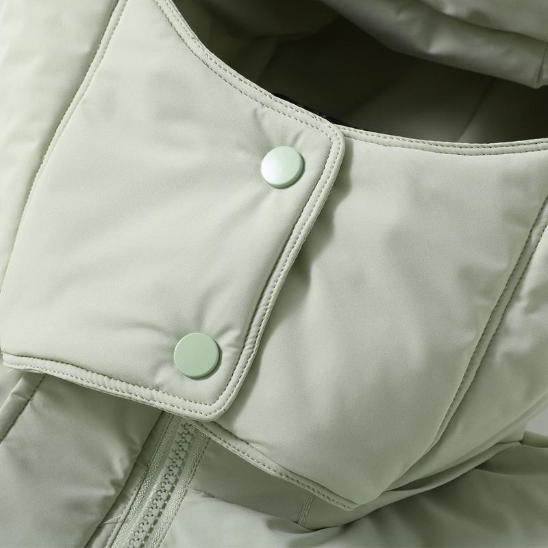 Modă Iarnă Femei Parkas Scurte cu Glugă Largi Groase Calde Jachete Palton de Damă