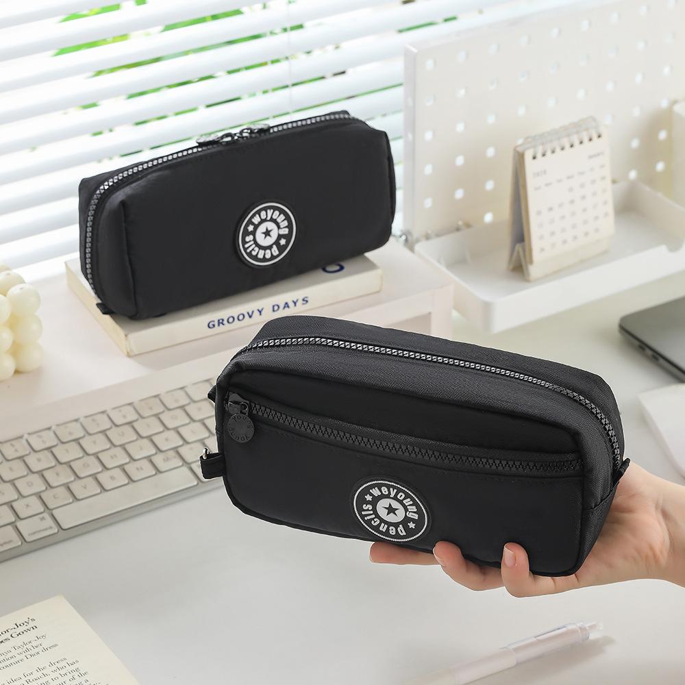 Student, Pencil Case, Durable, Pencil Case, Nylon, Waterproof Pencil Case